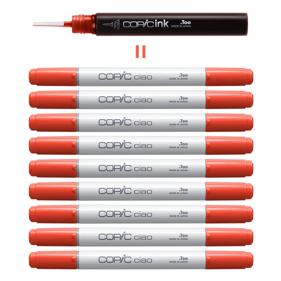 Recargable con tinta Copic Recargable con tinta Copic