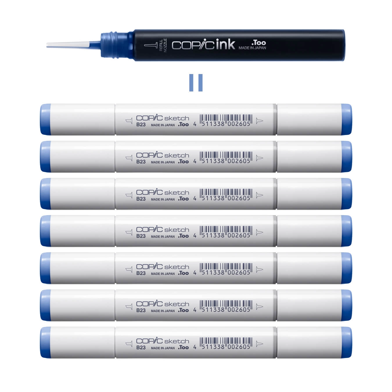 Recargable con tinta Copic